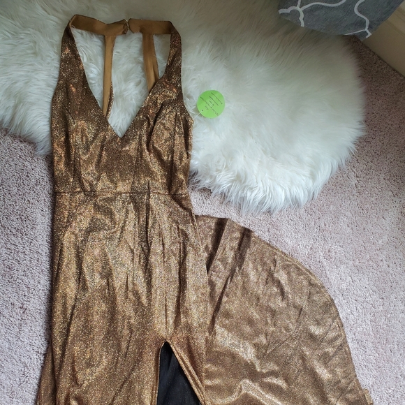 Windsor Gold Gown Dress size S - Picture 1 of 3